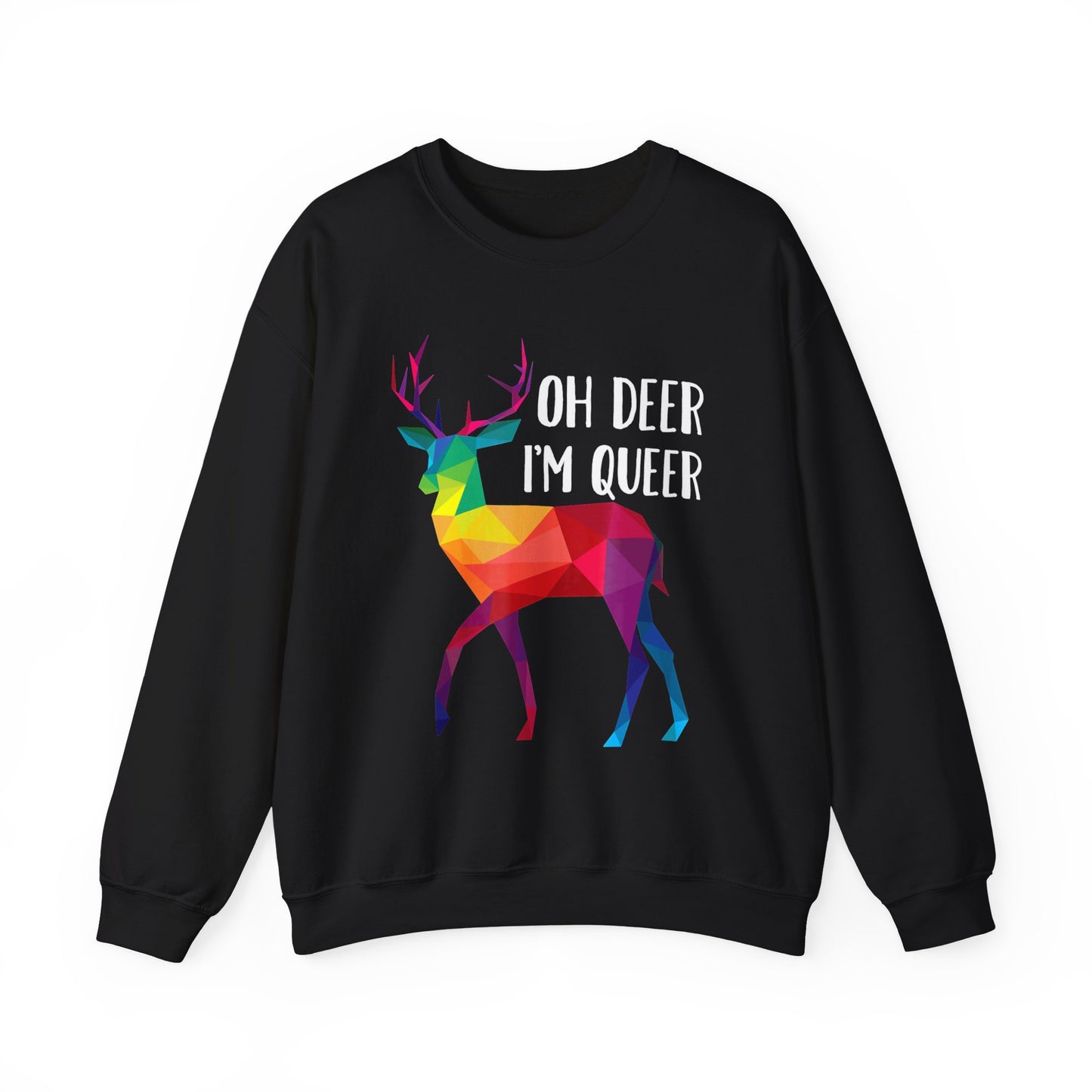 Crewneck Sweatshirt - Deer Queer LGBTQA+