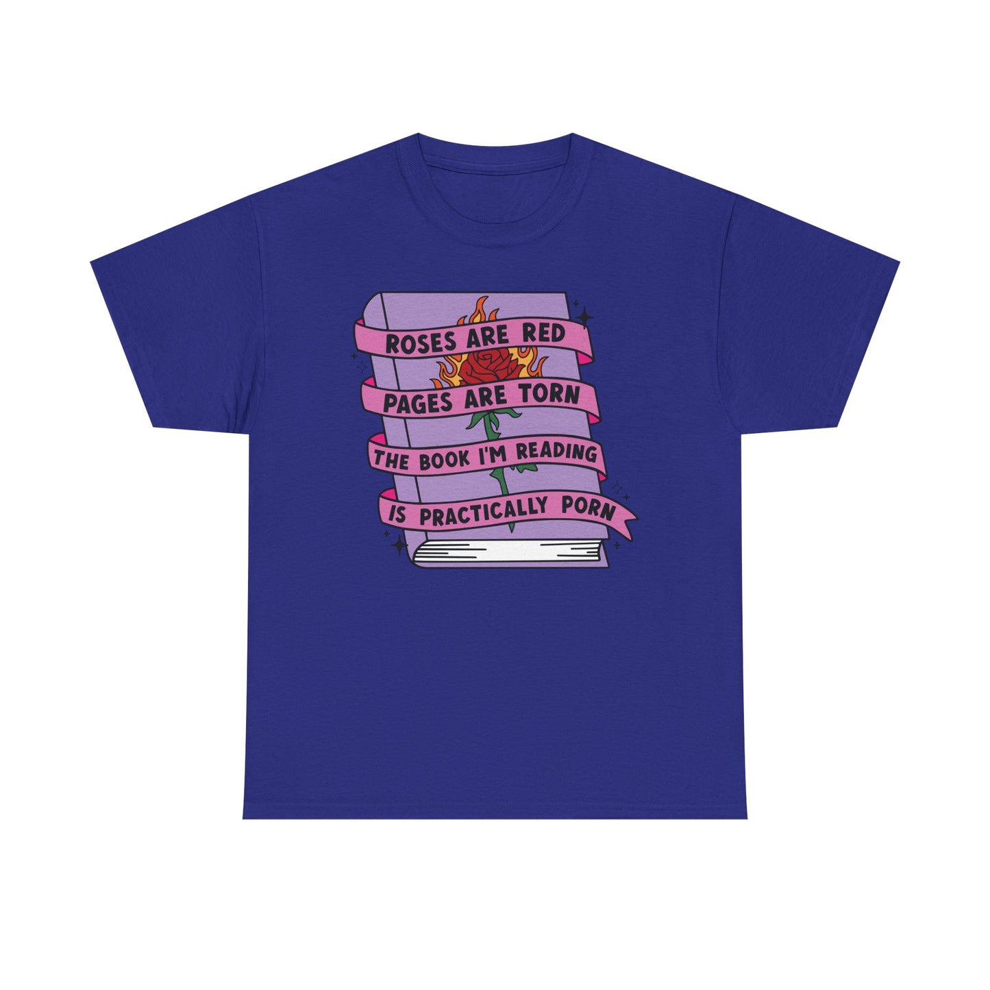 Roses Are Red Book Poem Graphic Tee