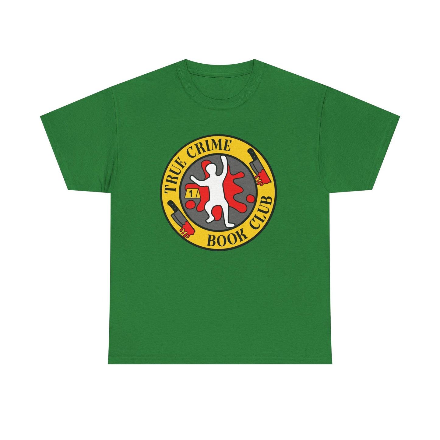 True Crime Book Club Round Graphic Tee