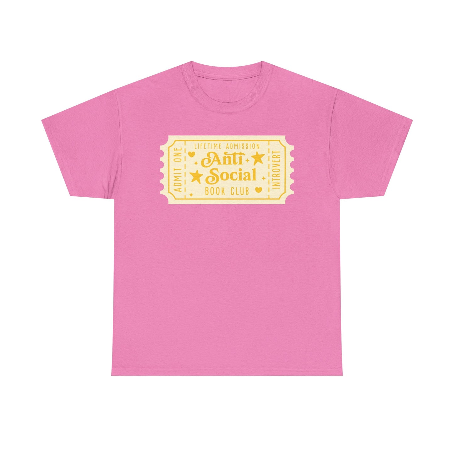 Anti Social Book Club Ticket Graphic Tee