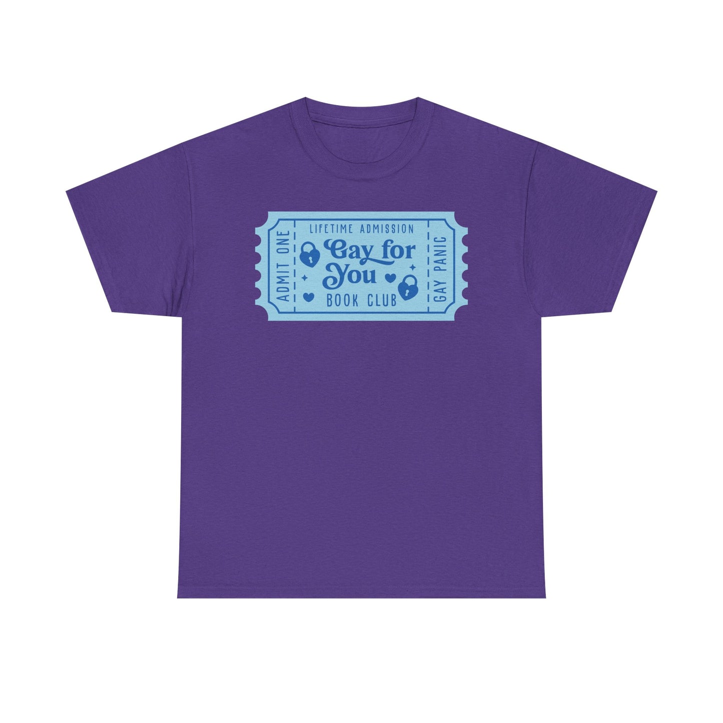 Gay for You Book Club Ticket Graphic Tee