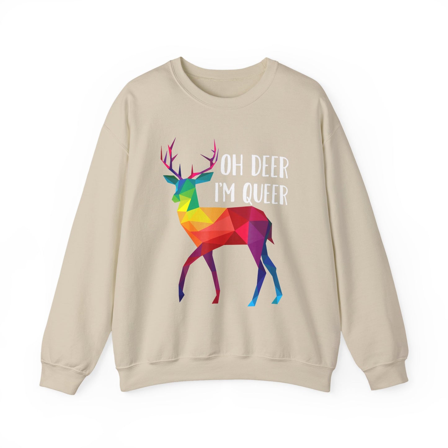 Crewneck Sweatshirt - Deer Queer LGBTQA+
