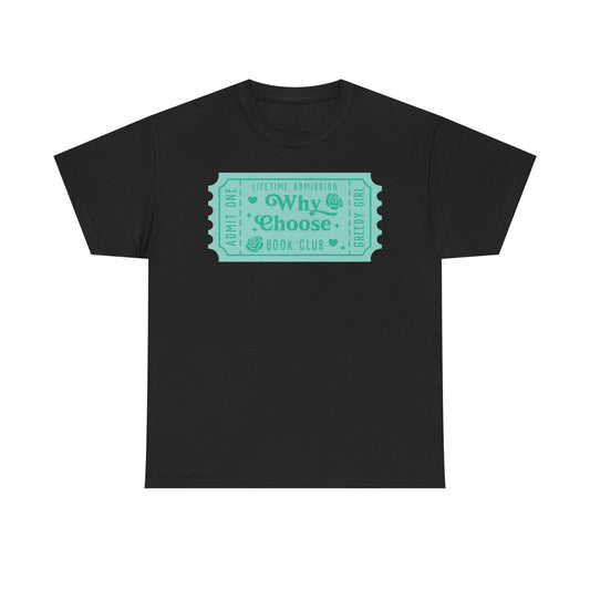 Why Choose Book Club Ticket Graphic Tee