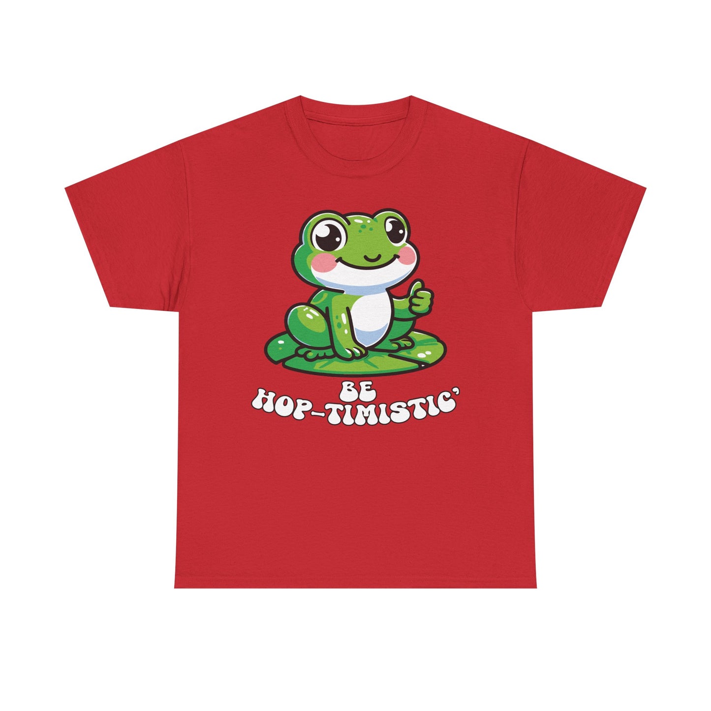Hop-timistic Frog Graphic Tee