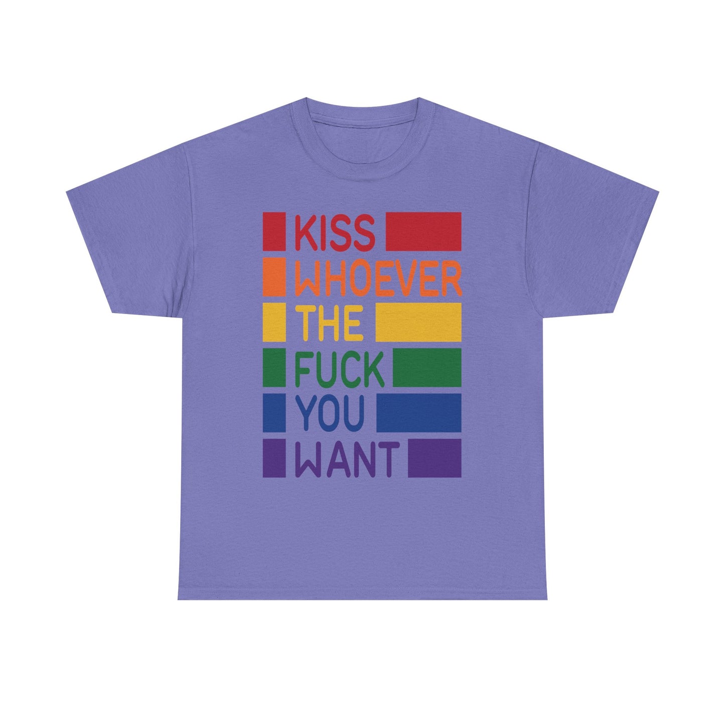 Kiss Whoever the Fuck you want Graphic Tee