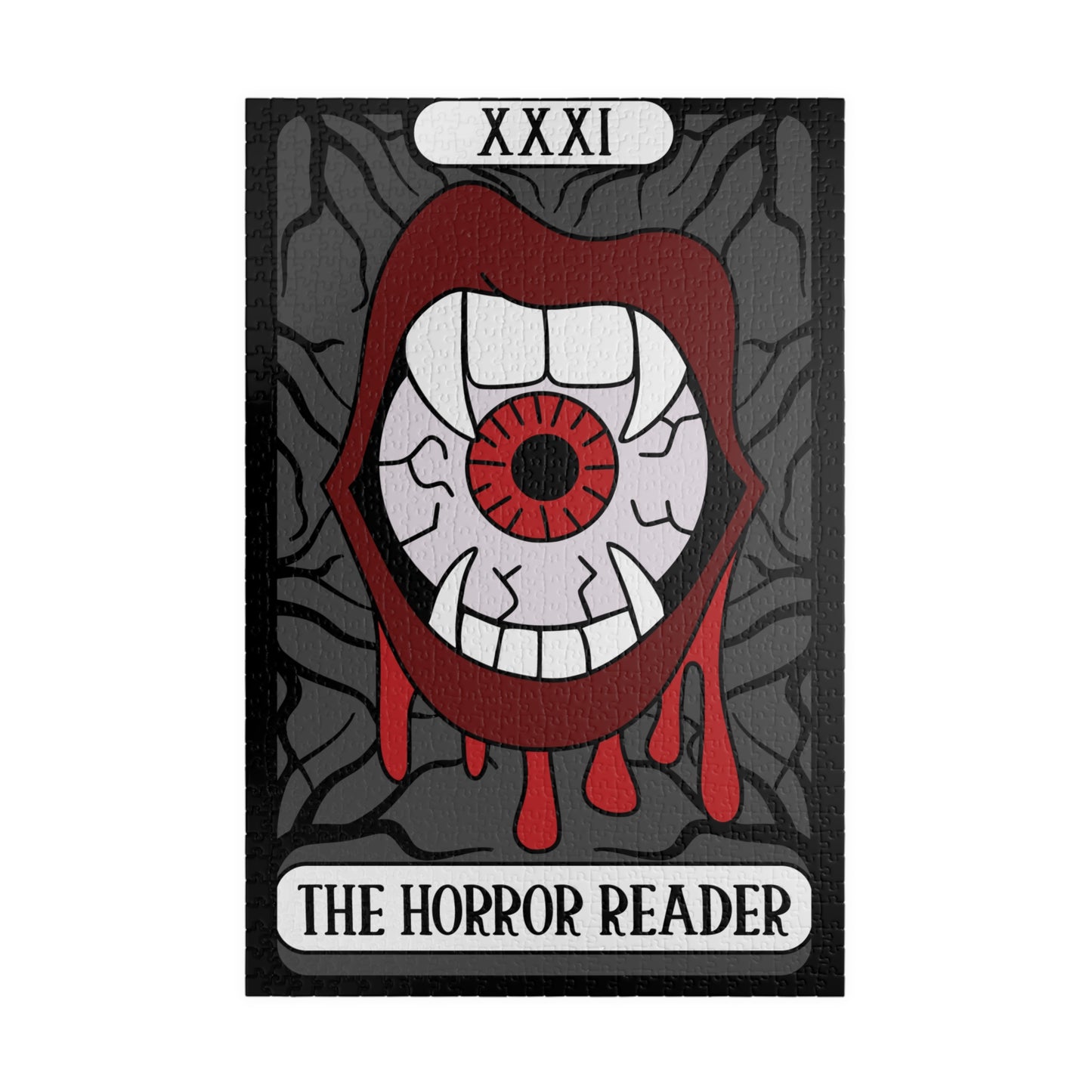 The Horror Reader Tarot Card 1014 piece puzzle