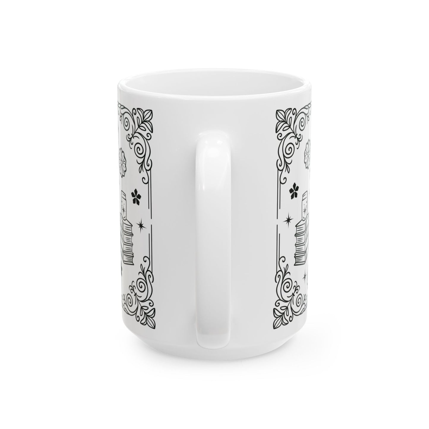 Book Dragon not Book Worm 15oz Mug