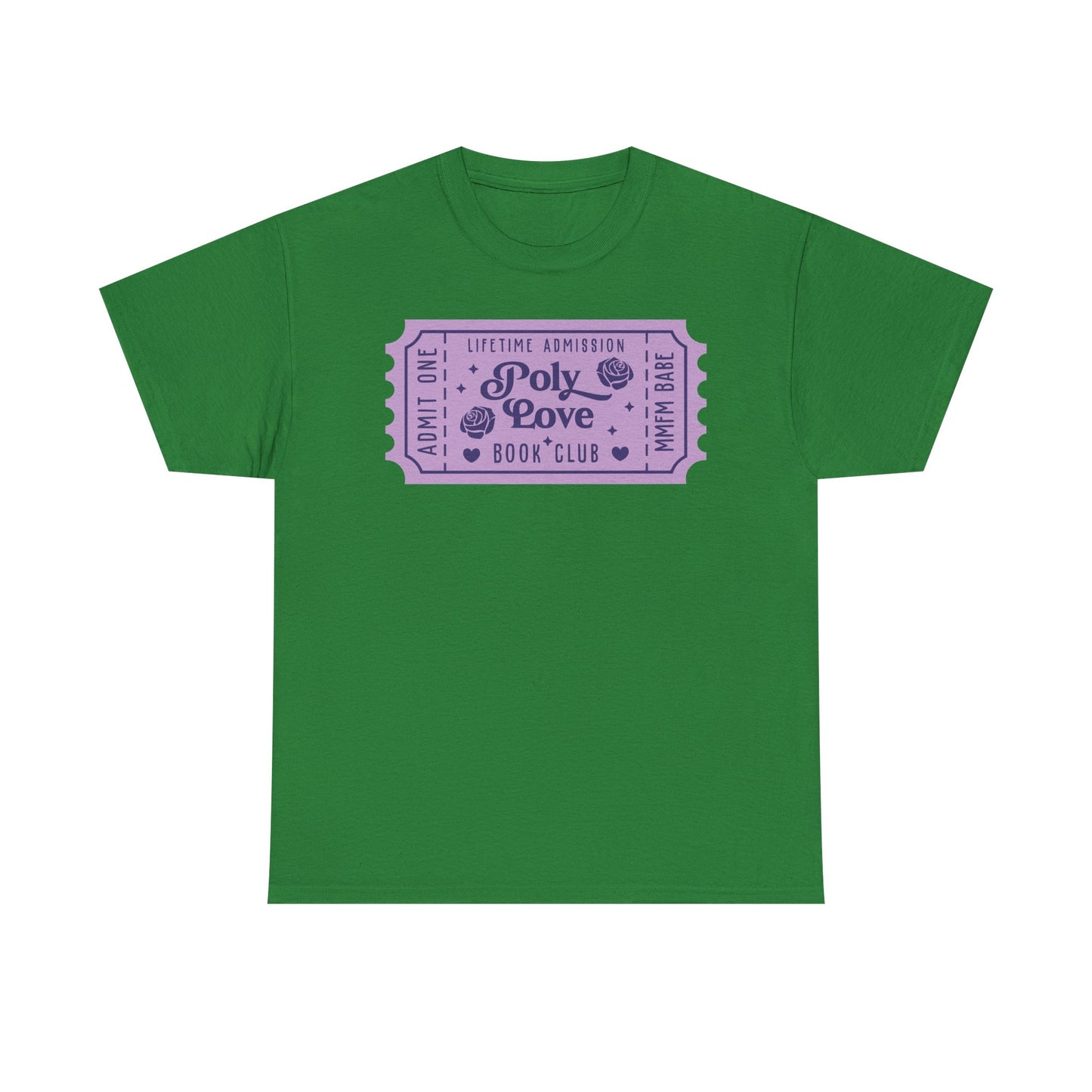 Poly Love Book Club Ticket Graphic Tee