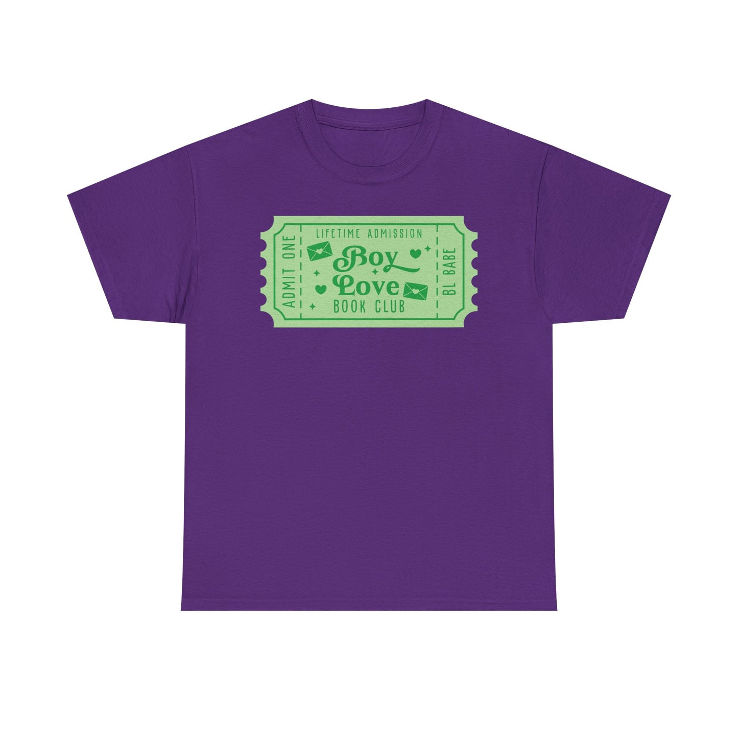 Boy Love Book Club Ticket Graphic Tee