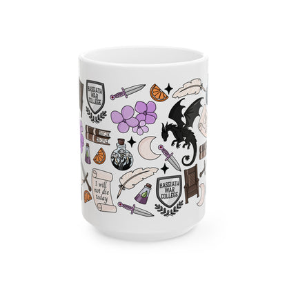 15oz Full Wrap Dragon Mug