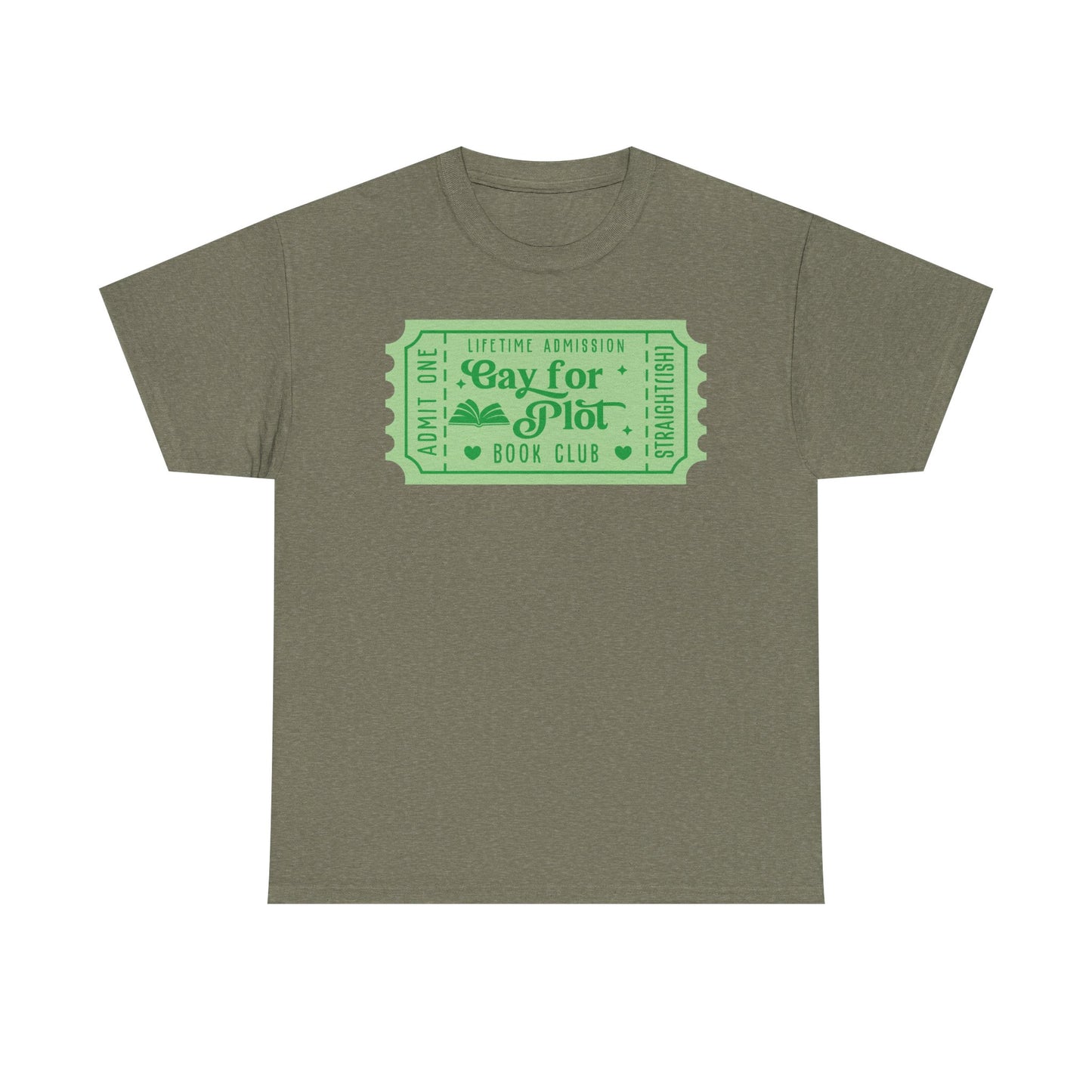 Gay for Plot Book Club Ticket Graphic Tee