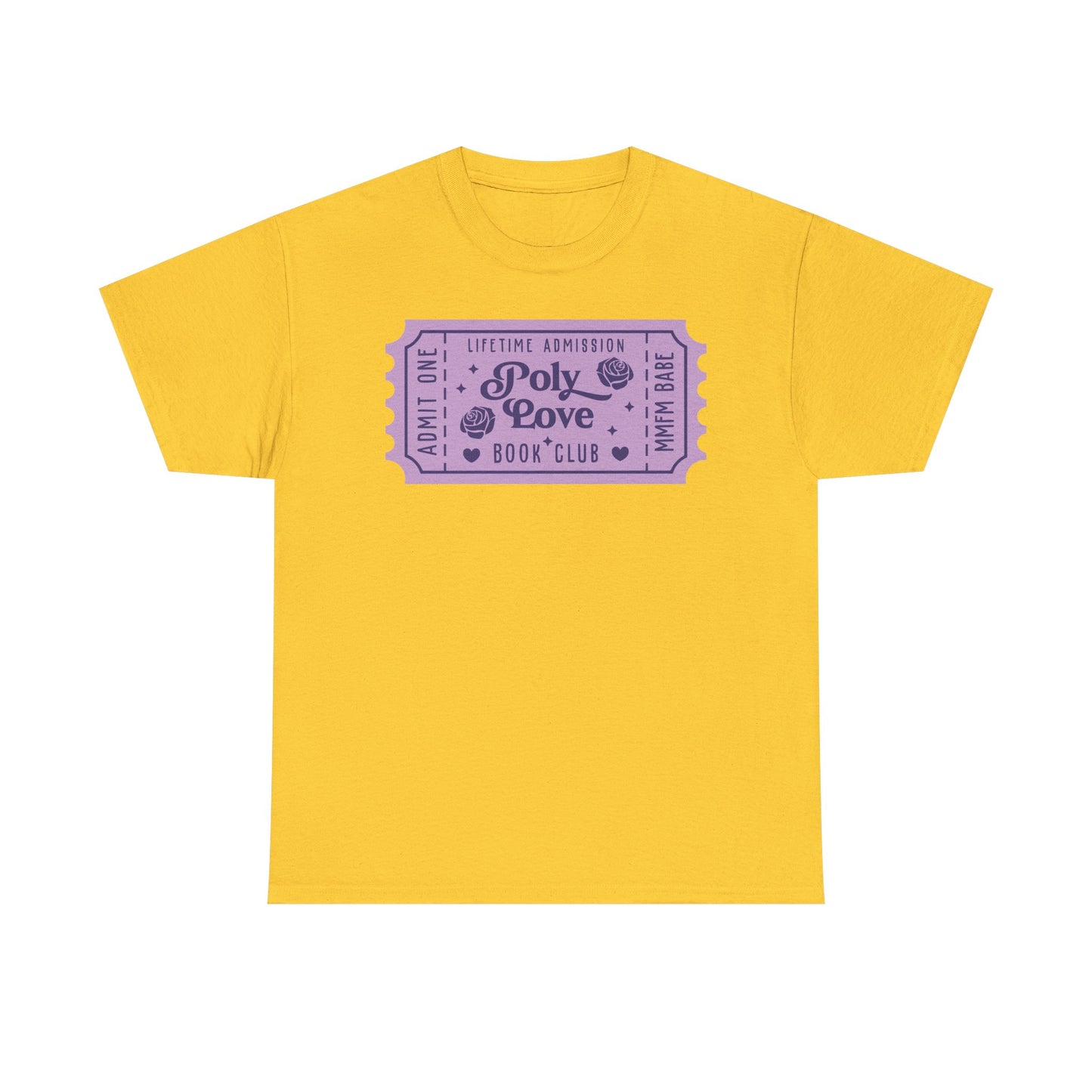 Poly Love Book Club Ticket Graphic Tee