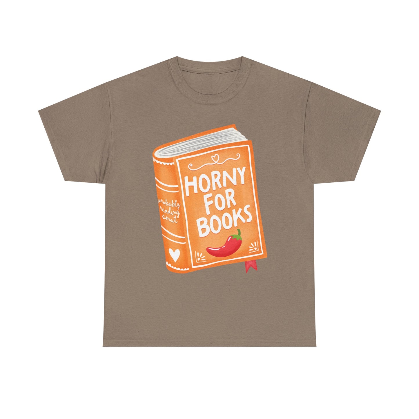 Horny For Books Graphic Tee