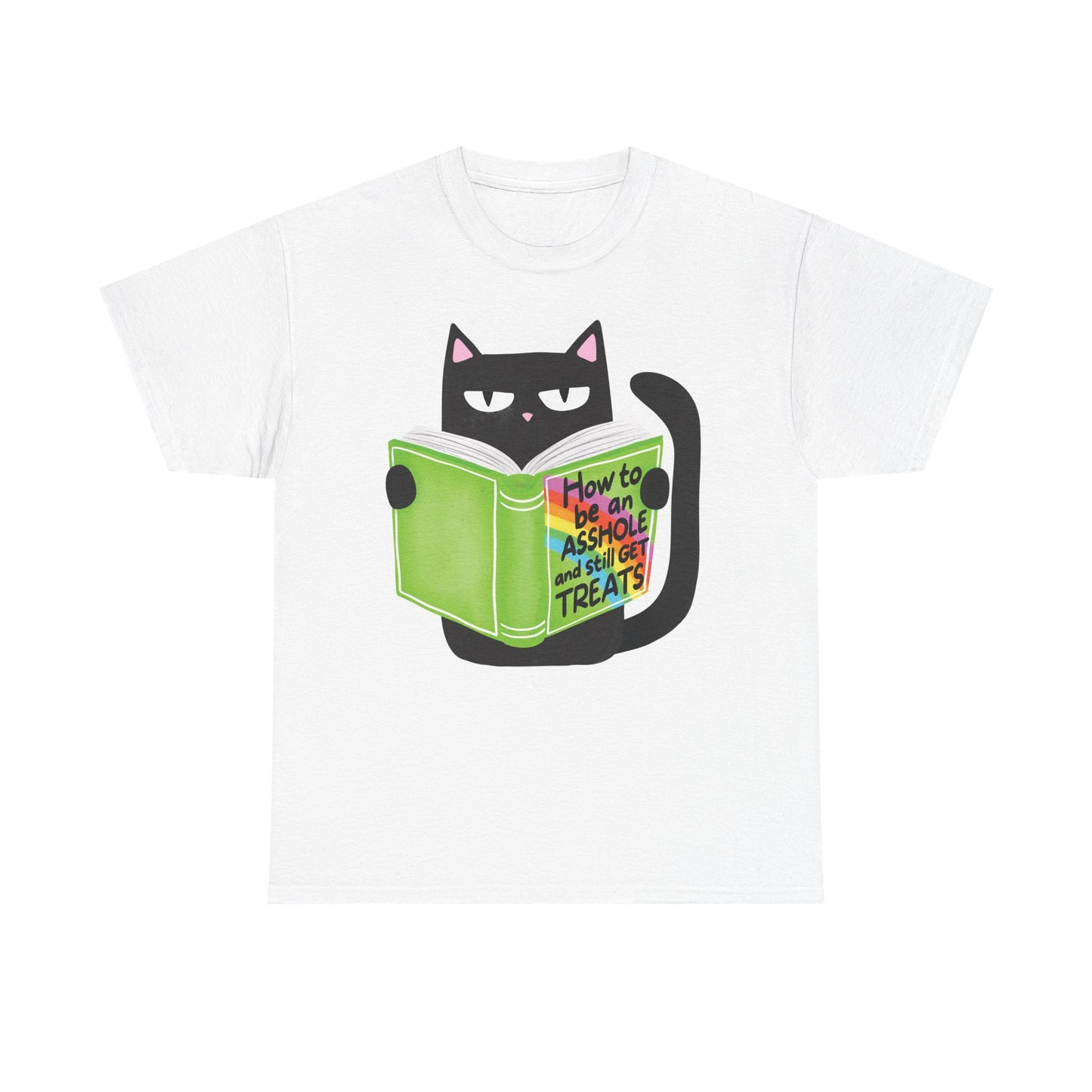 Asshole cat treats Graphic Tee