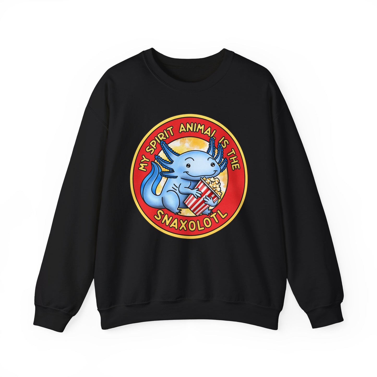 Crewneck Sweatshirt - Snaxolotl Round