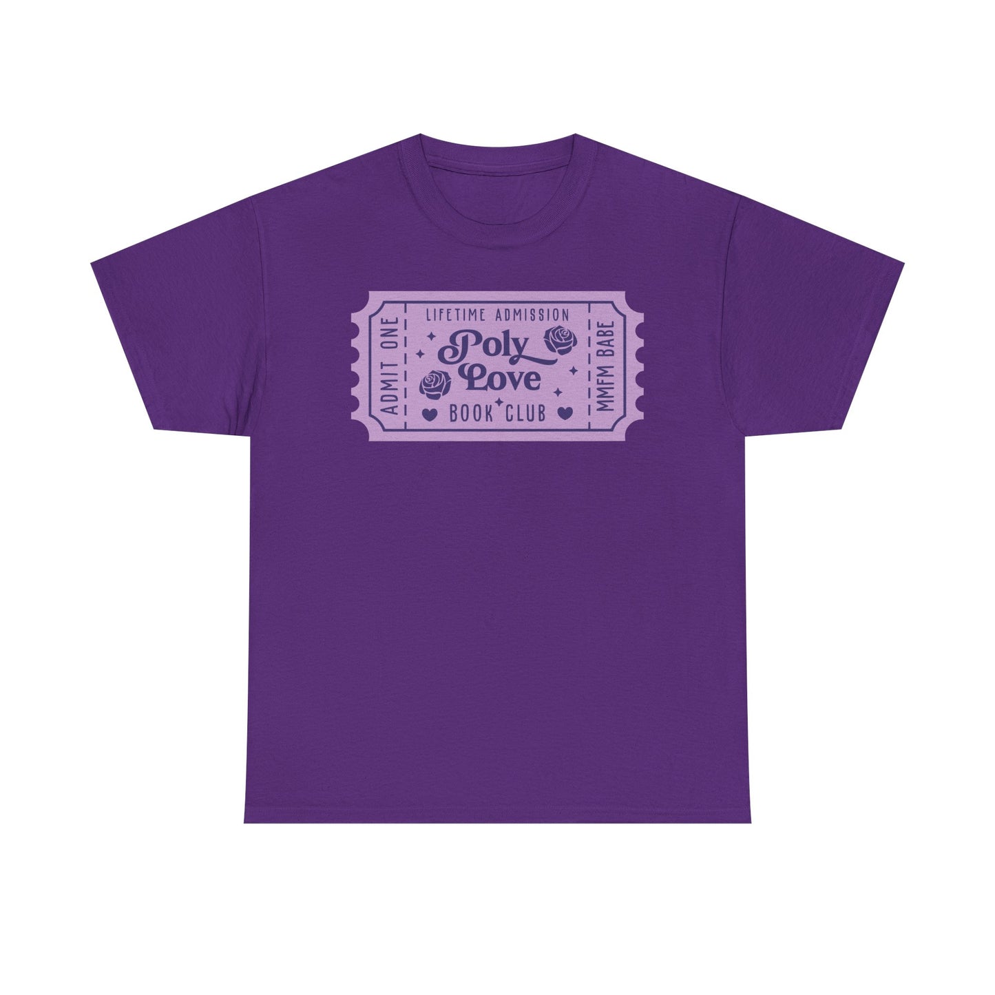 Poly Love Book Club Ticket Graphic Tee