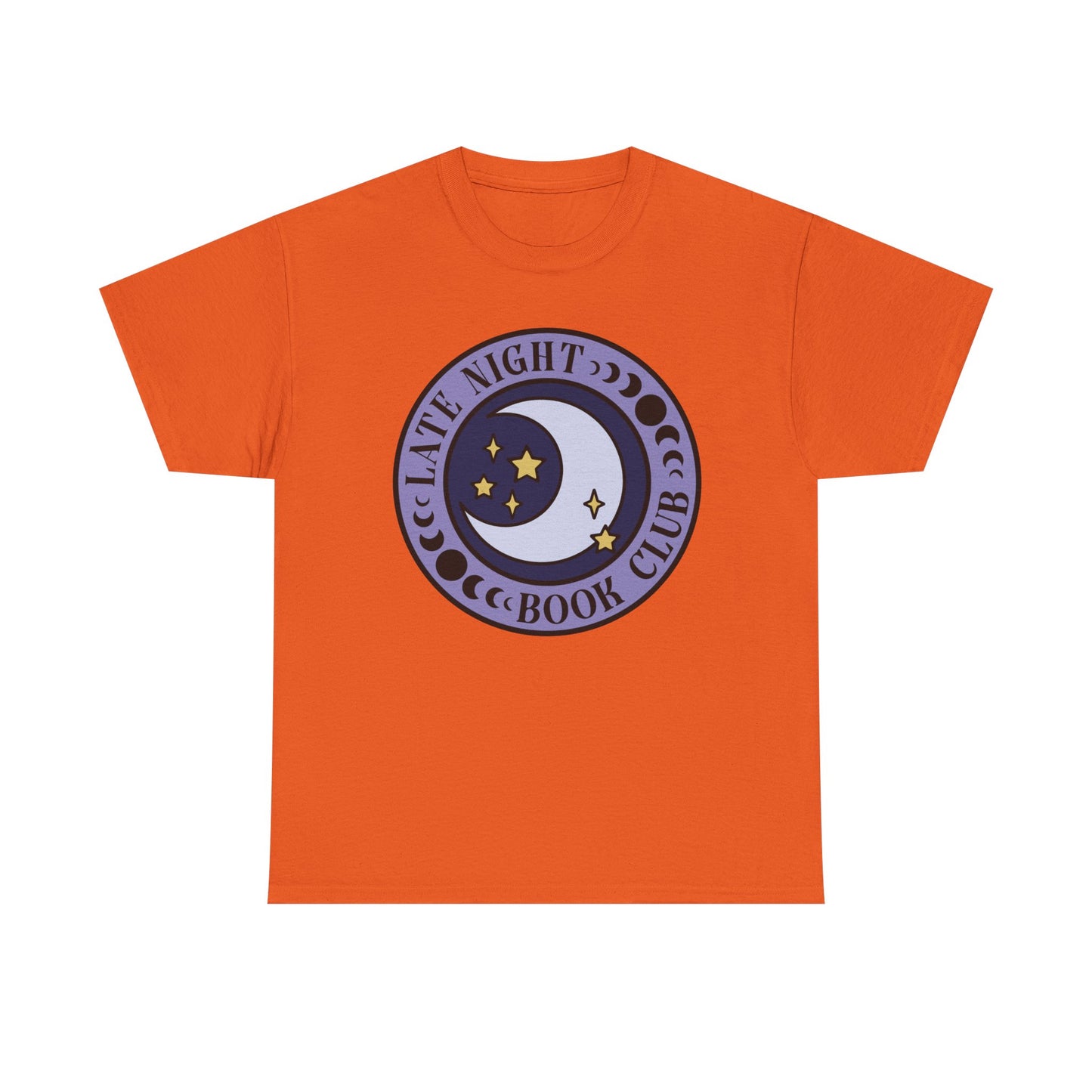 Late Night Book Club Round Graphic Tee