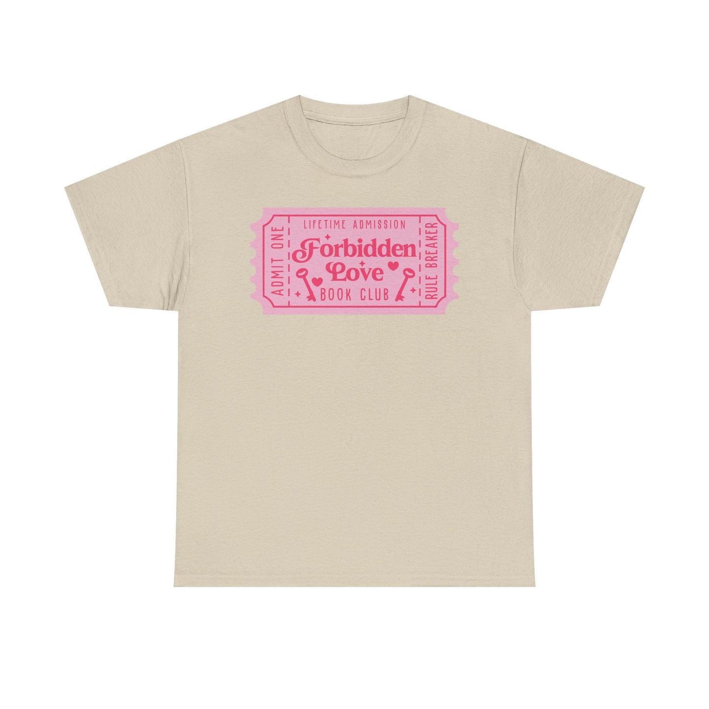 Forbidden Love Book Club Ticket Graphic Tee