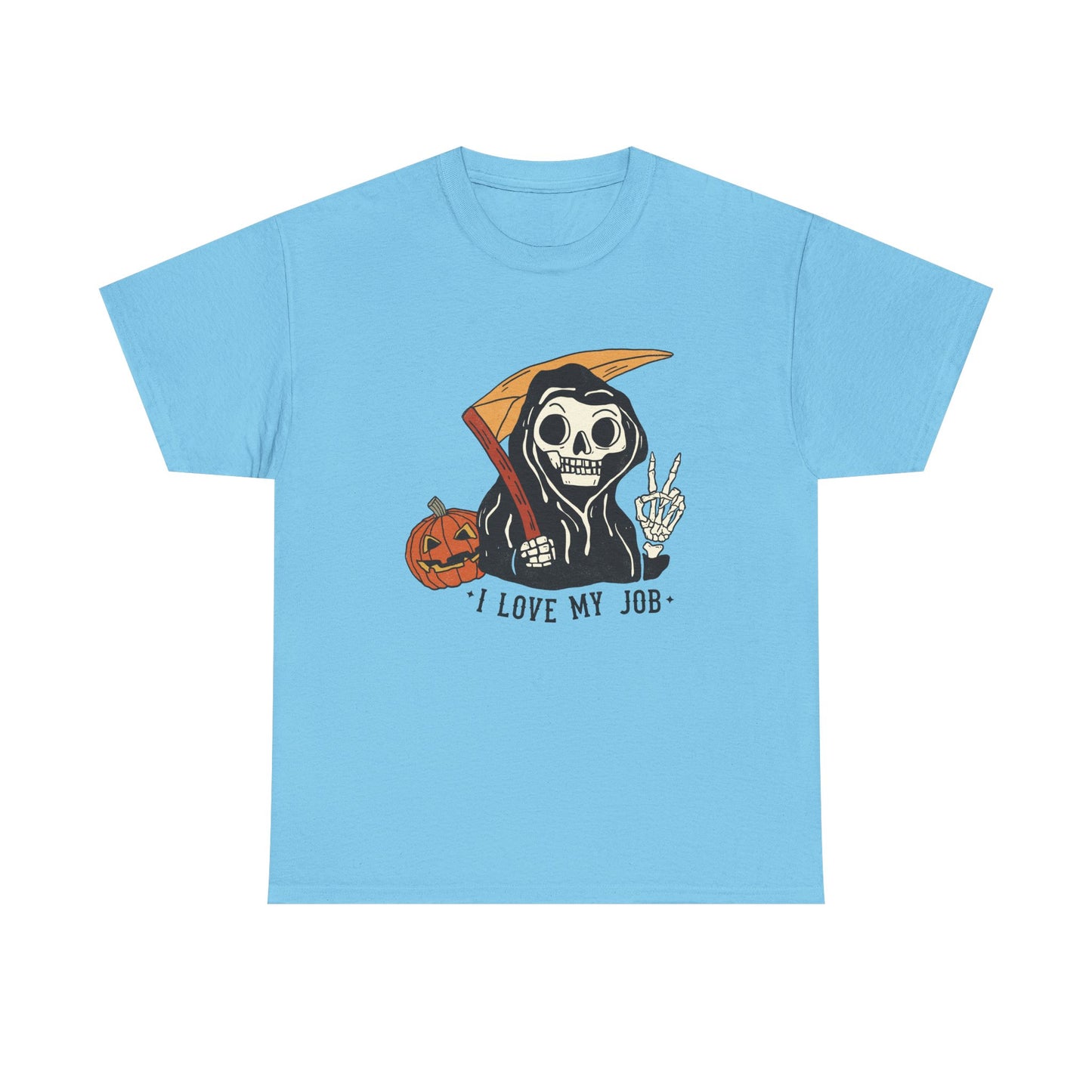 Grim Graphic Tee "I love my Job"