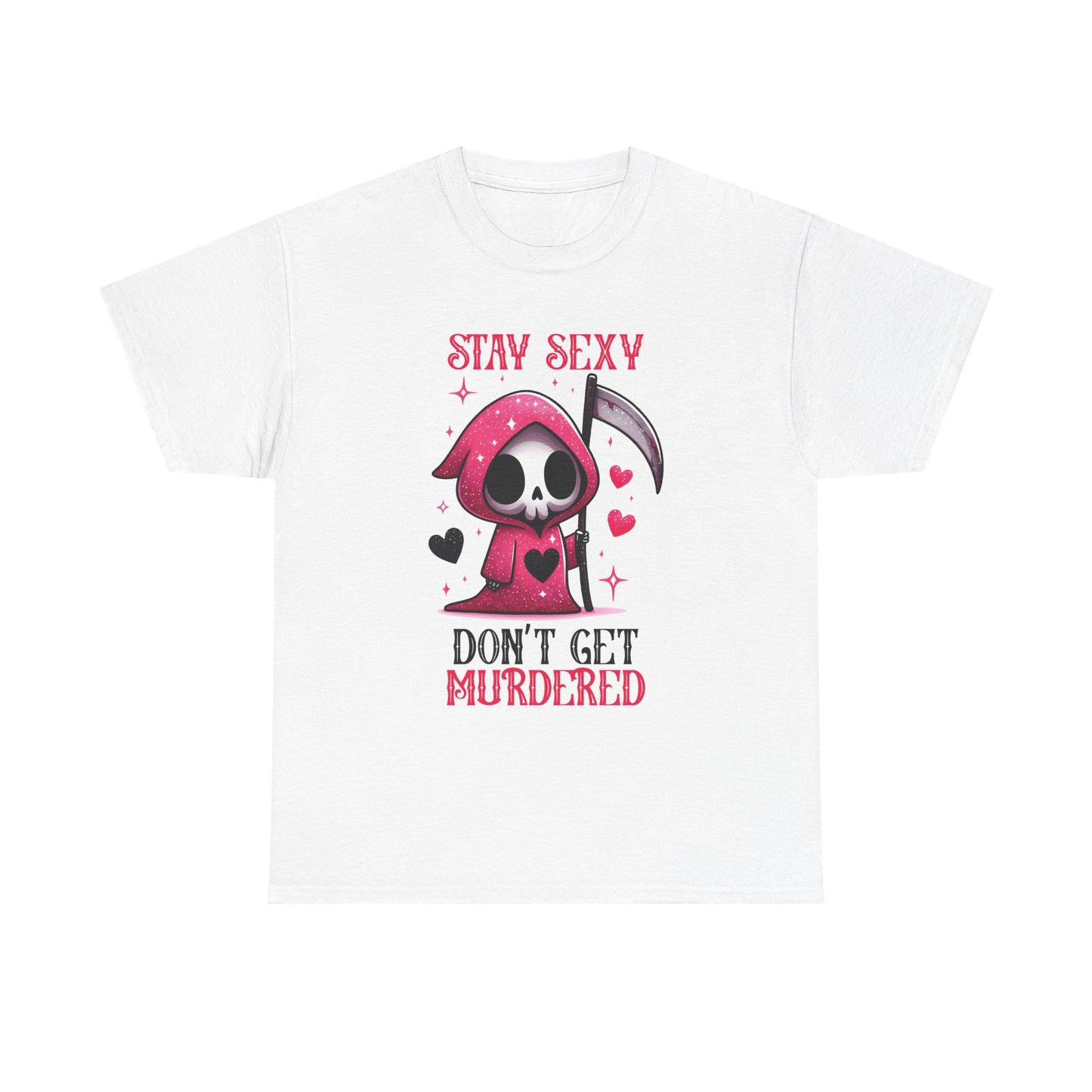 Cartoon Grim Reaper Unisex Tee