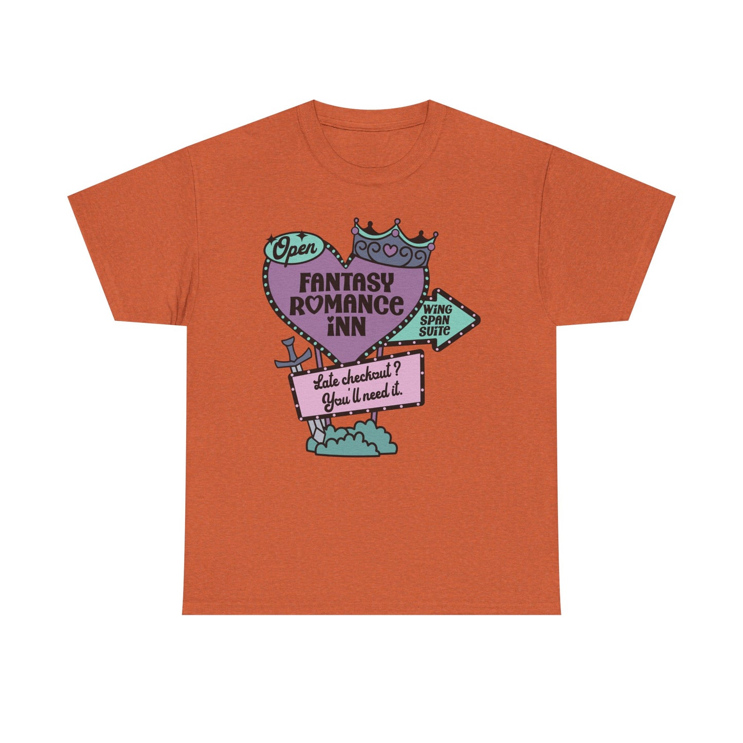 Fantasy Romance Inn Hotel Graphic Tee