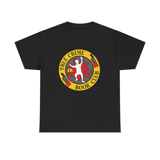 True Crime Book Club Round Graphic Tee