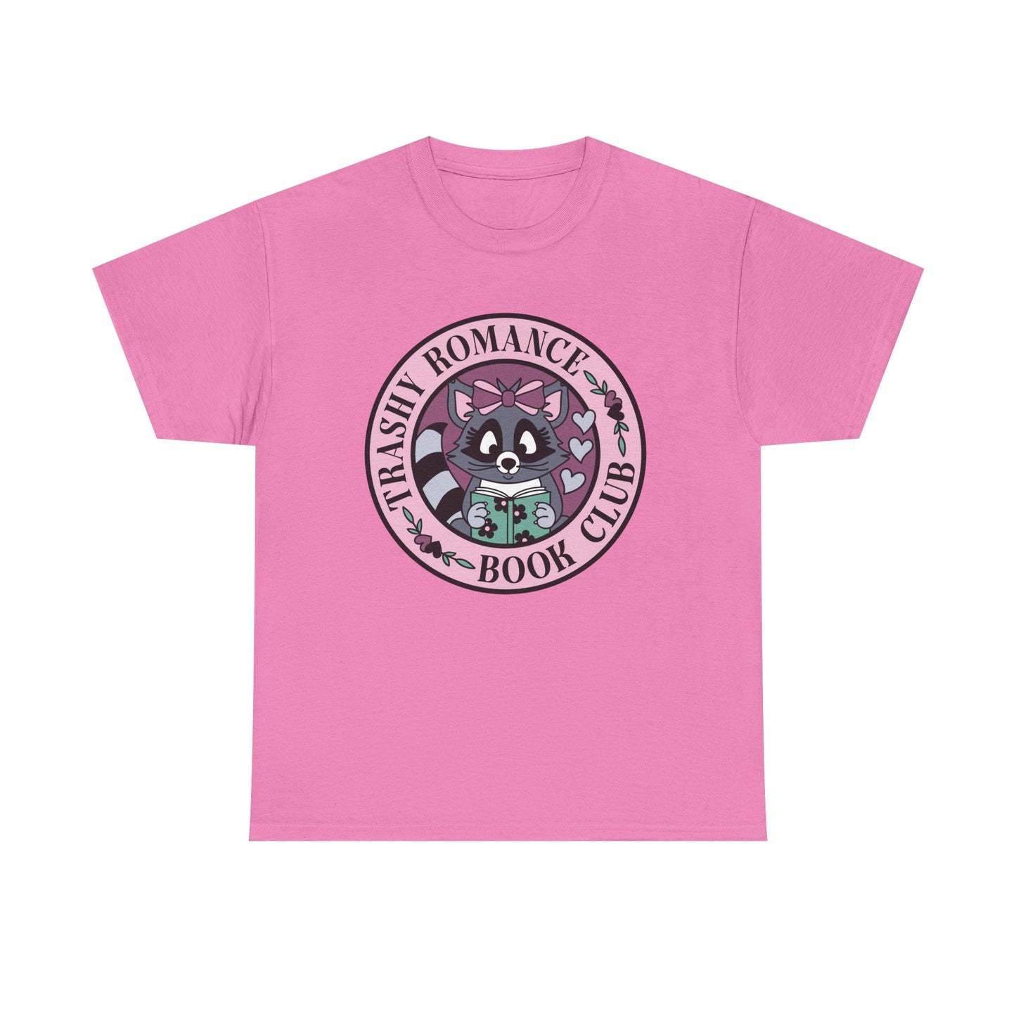 Trashy Romance Book Club Round (racoon) Graphic Tee