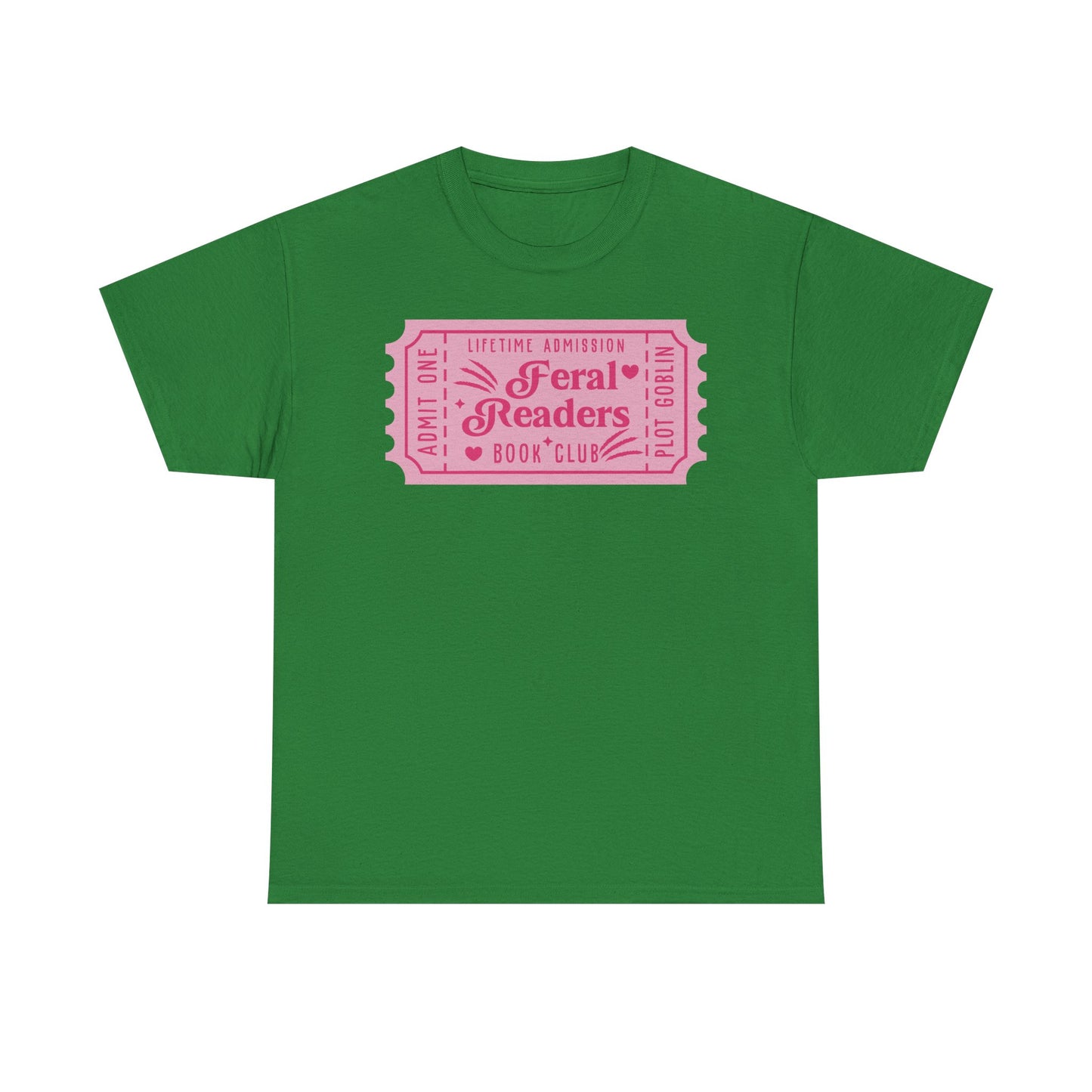 Feral Readers Book Club Ticket Graphic Tee