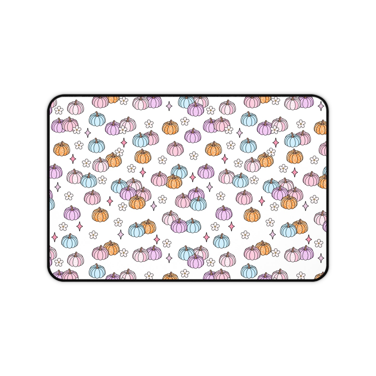 Pastel Pumpkins Desk Mat