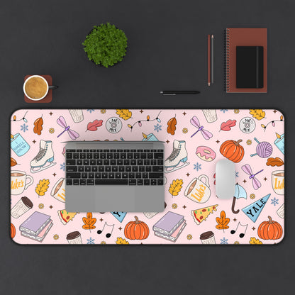 Pink Girls Desk Mat