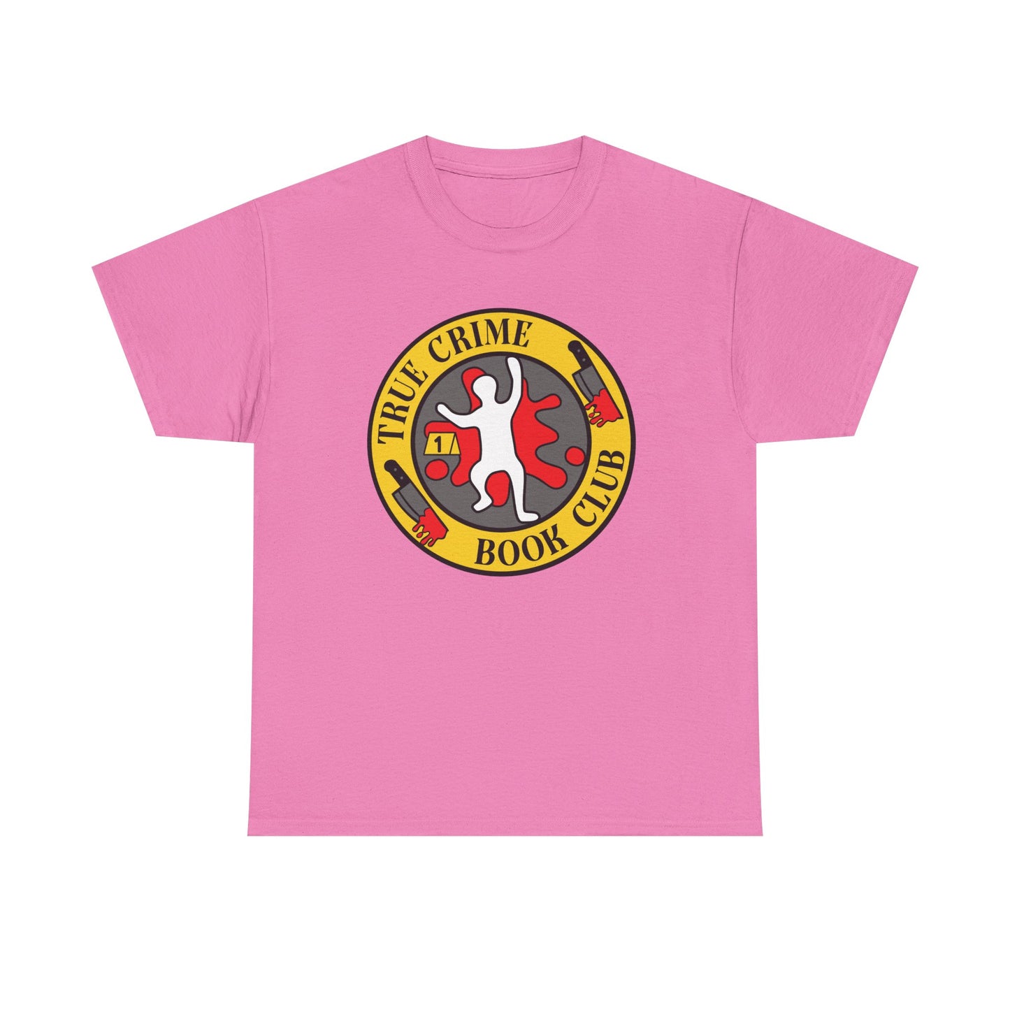 True Crime Book Club Round Graphic Tee