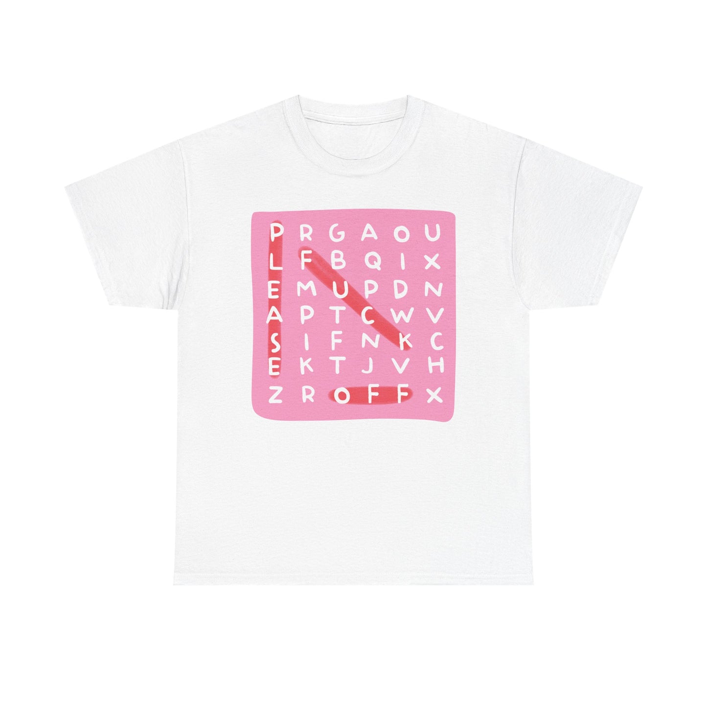 Naughty Crossword puzzle Graphic Tee
