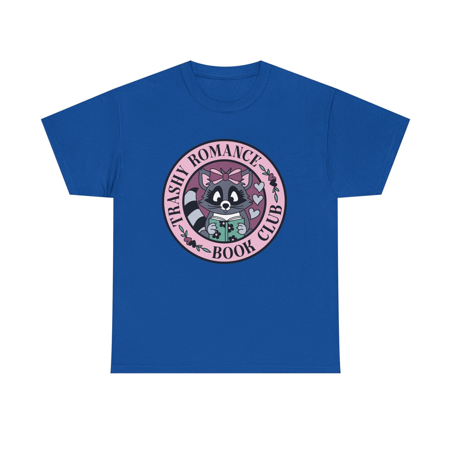 Trashy Romance Book Club Round (racoon) Graphic Tee