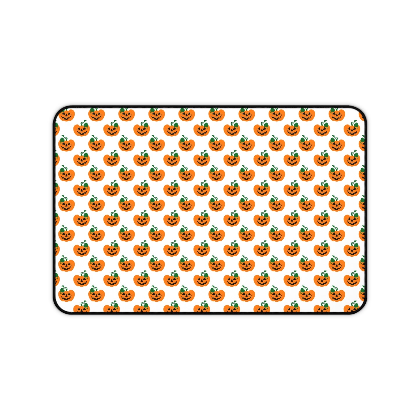 Jack O Lantern Themed Desk Mat