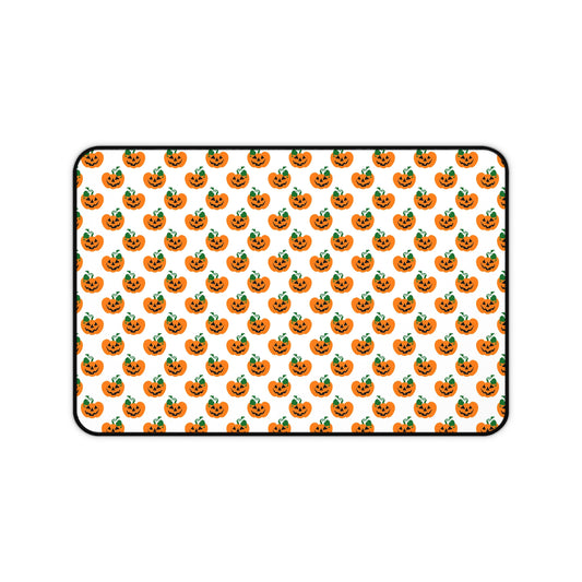 Jack O Lantern Themed Desk Mat