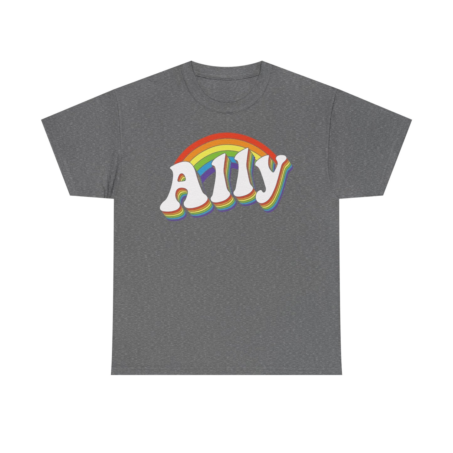 Ally Rainbow Graphic Tee