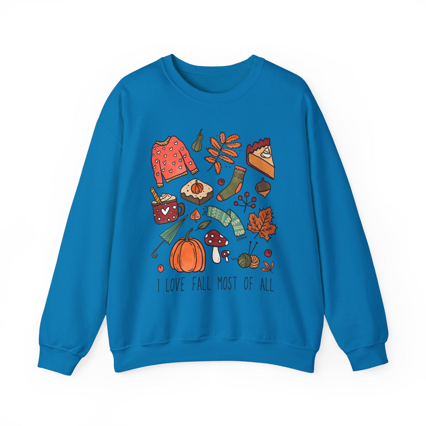 Crewneck Sweatshirt - Love Fall Most