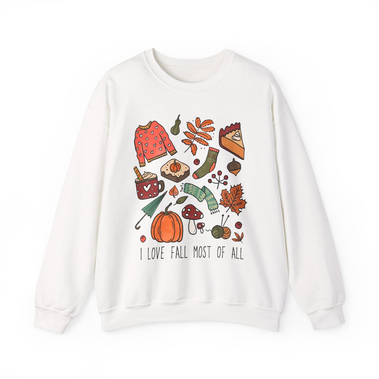 Crewneck Sweatshirt - Love Fall Most