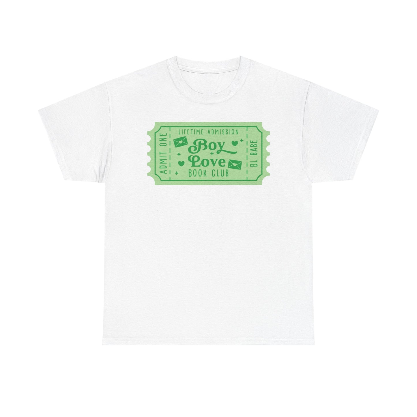 Boy Love Book Club Ticket Graphic Tee