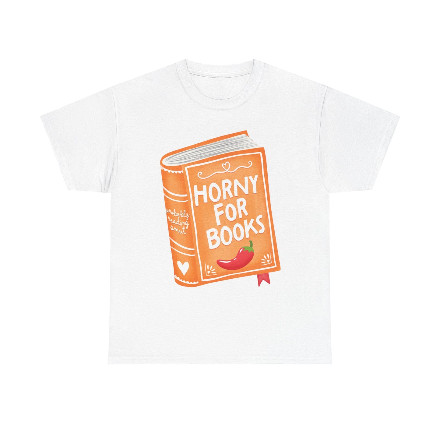 Horny For Books Graphic Tee