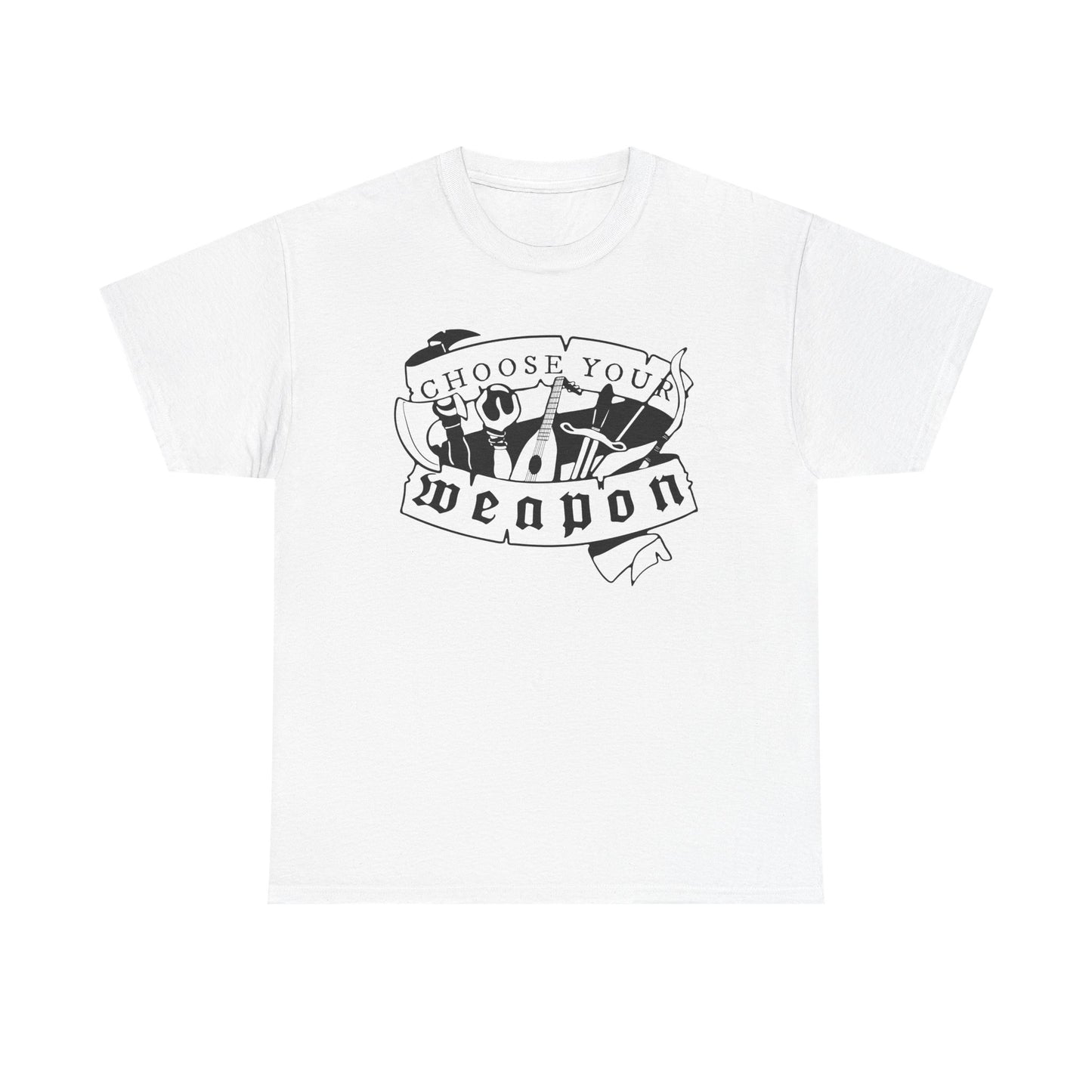 Choose Your Weapon Graphic Tee