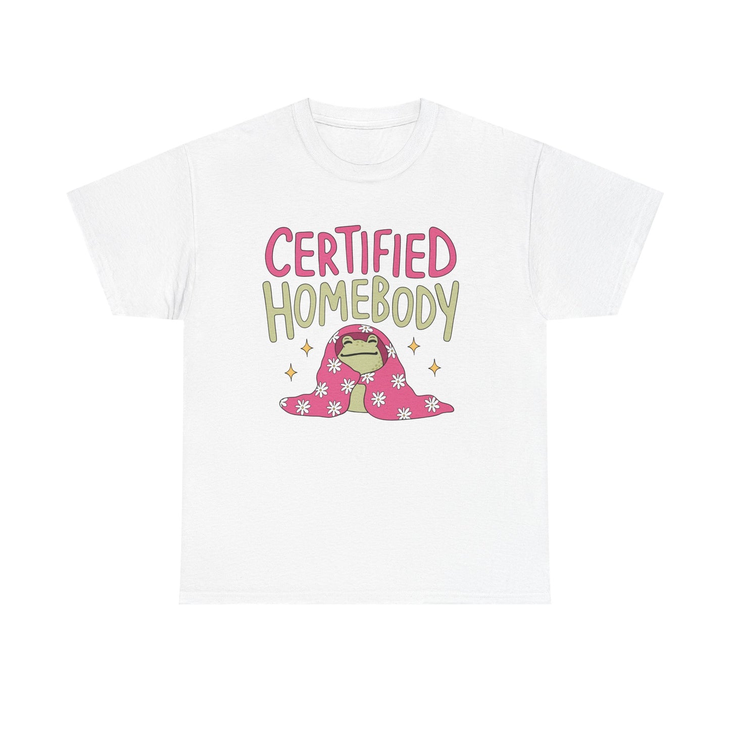 Certified Homebody Frog Graphic Tee