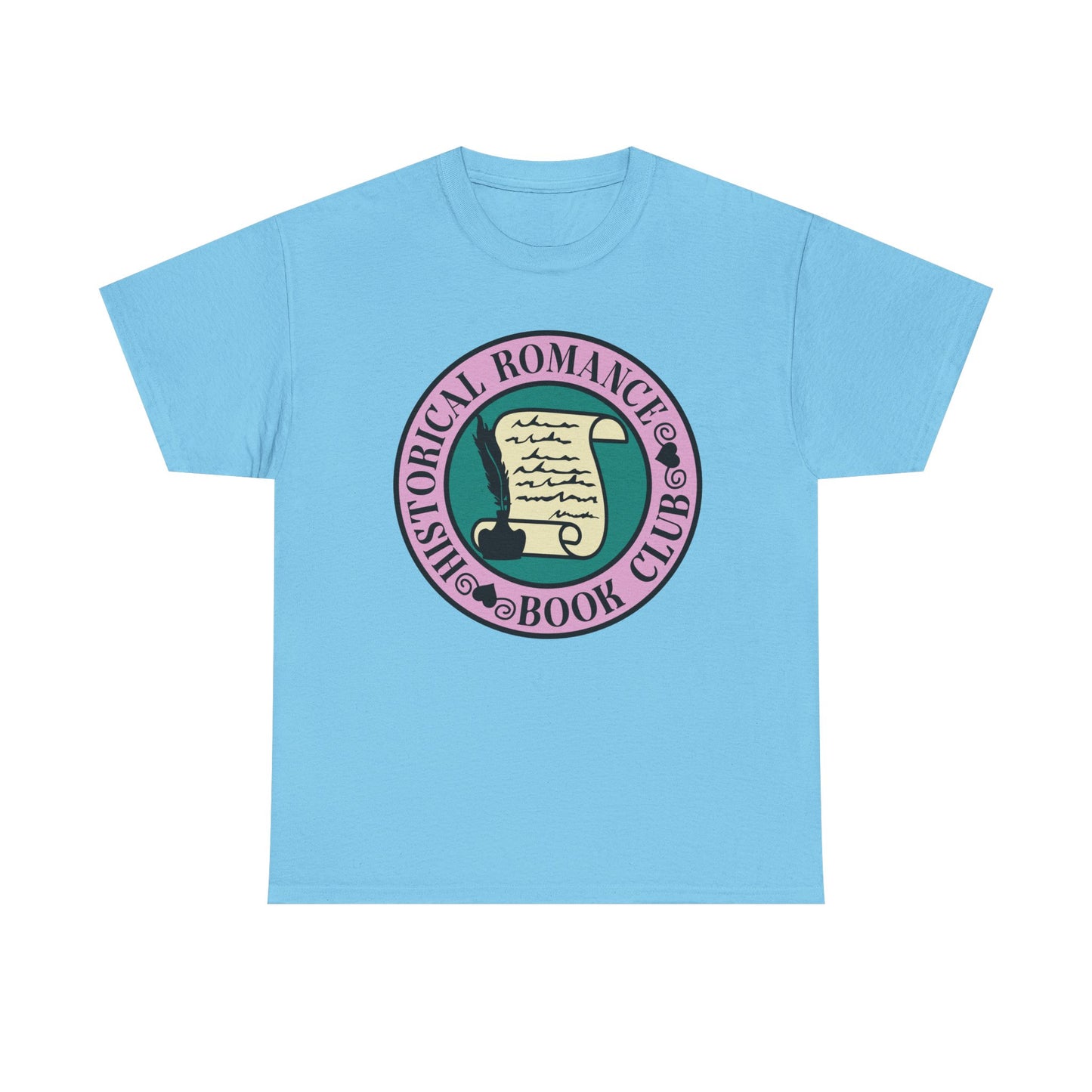 Historical Romance Book Club Round Graphic Tee