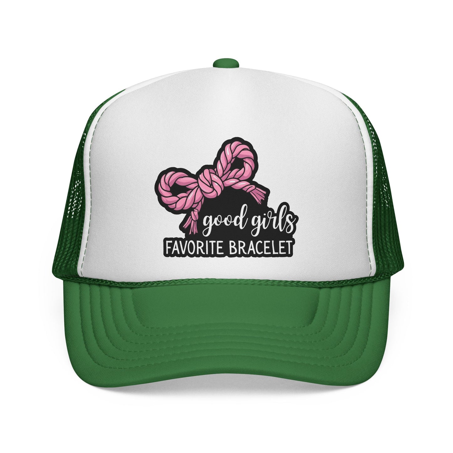 Trucker Cap — "Goodgirls Favorite Bracelet" Graphic Hat