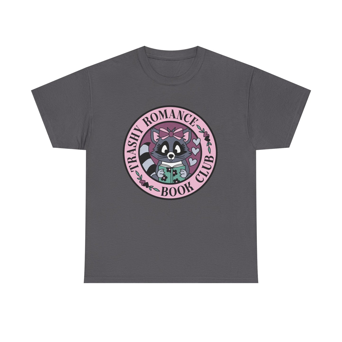 Trashy Romance Book Club Round (racoon) Graphic Tee