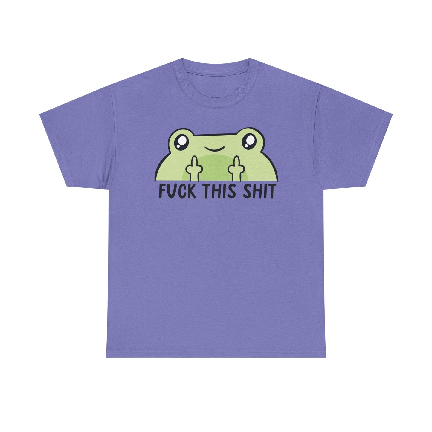 Frog Fuck this shit Graphic Tee