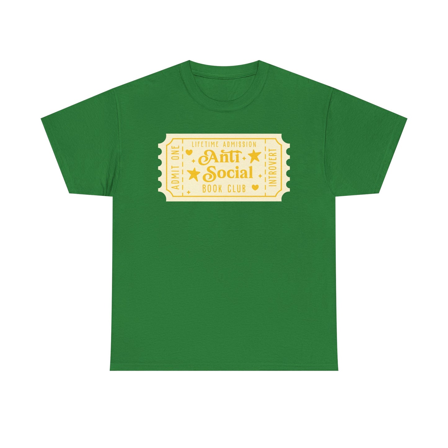 Anti Social Book Club Ticket Graphic Tee