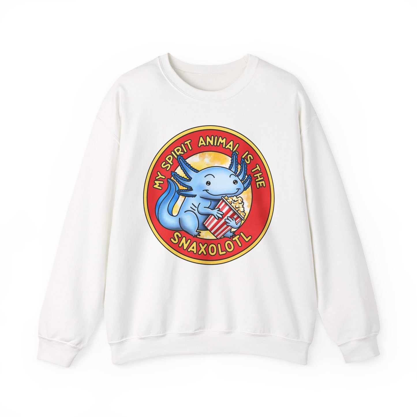 Crewneck Sweatshirt - Snaxolotl Round