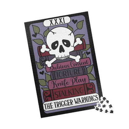 The Trigger Warnings Tarot Card 1014 piece puzzle