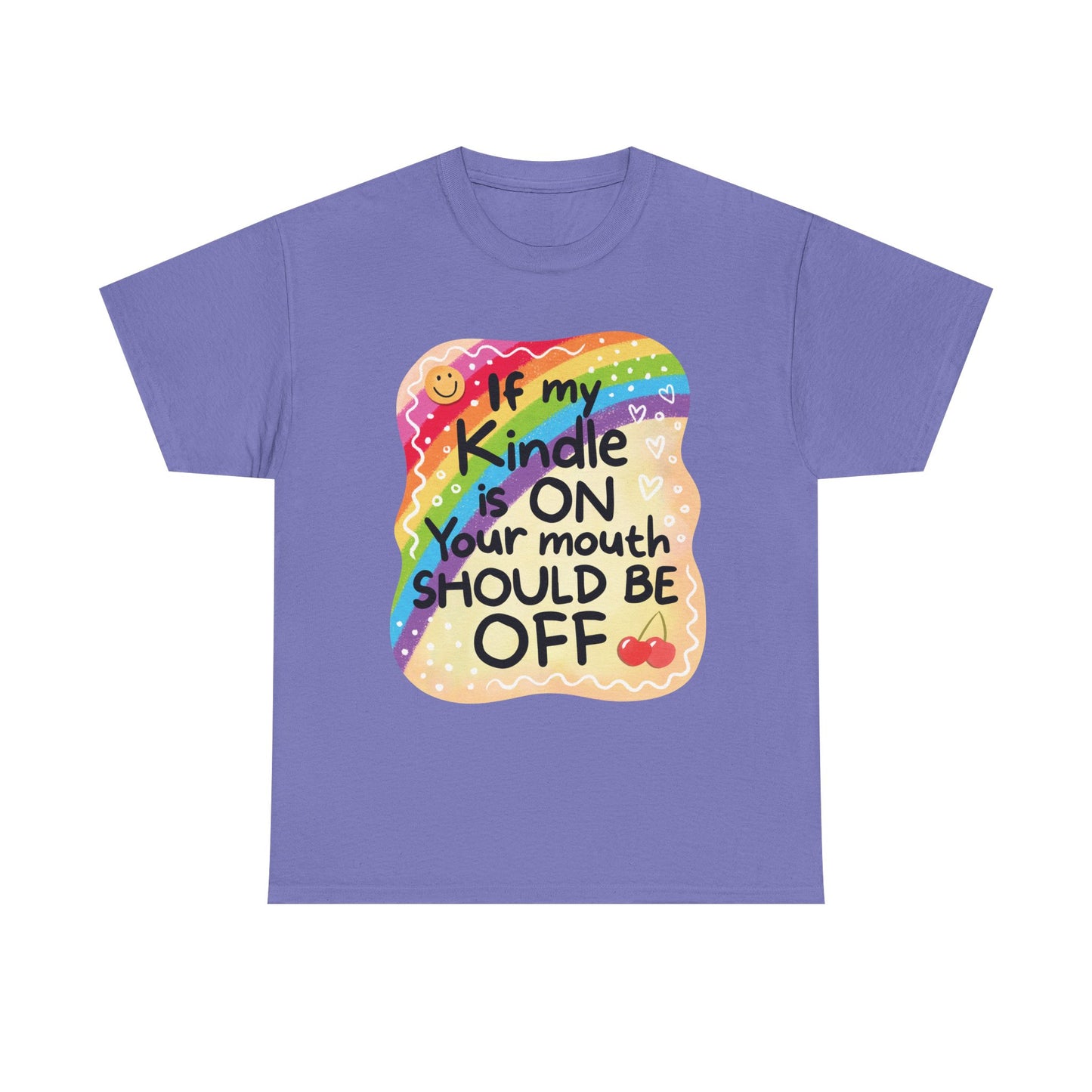 Kindle On Mouth Off Graphic Tee